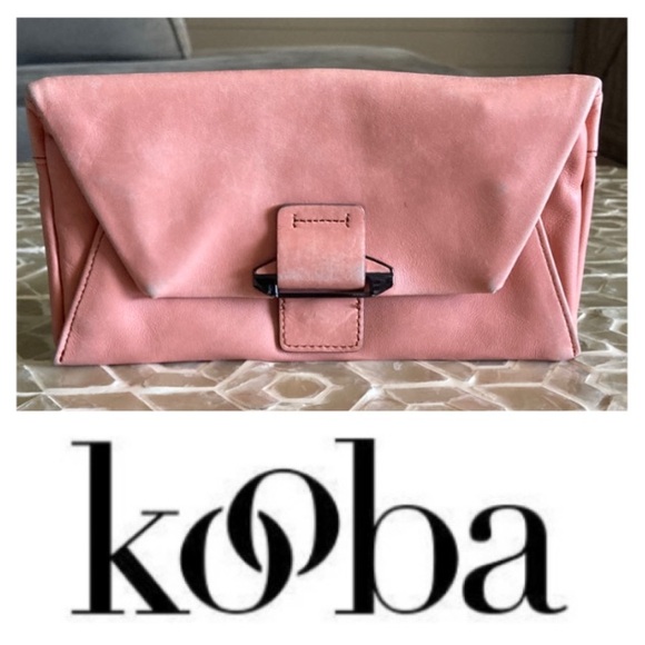 Kooba Ruby Wallet/Clutch in peach - Picture 1 of 10